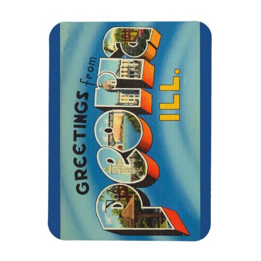 Illinois, Peoria Magnet (Vertikal)