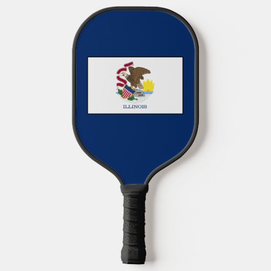 Illinois Pickleball Schläger (Rückseite)