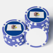 Illinois Pokerchips (Stapel)