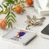 Illinois Pontiac Trail, vor der Route 66 Schlüsselanhänger (Seite)