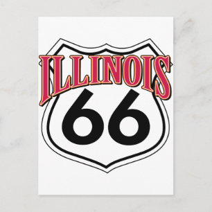 Illinois Postkarte