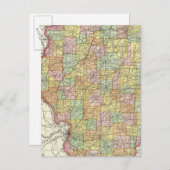 Illinois Postkarte (Vorne/Hinten)