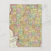Illinois Postkarte (Vorderseite)