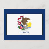 Illinois Postkarte (Vorderseite)