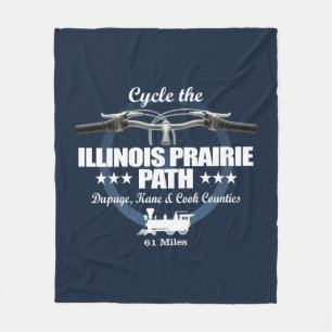 Illinois Prairie Path (H2) Fleecedecke