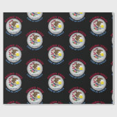 ILLINOIS PRAIRIE STAAT FLAG GESCHENKPAPIER (Flach)