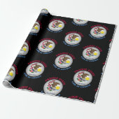 ILLINOIS PRAIRIE STAAT FLAG GESCHENKPAPIER (Ungerollt)