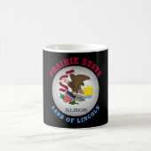 ILLINOIS PRAIRIE STAAT FLAG KAFFEETASSE (Mittel)