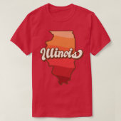 Illinois Retro T-Shirt (Design vorne)