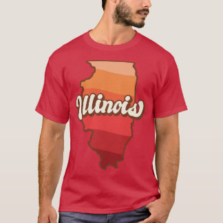 Illinois Retro T-Shirt