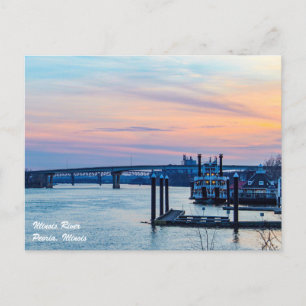 Illinois River Postcard Postkarte