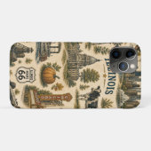 Illinois Route 66 Pocket Skyline Case-Mate iPhone Hülle (Rückseite (Horizontal))