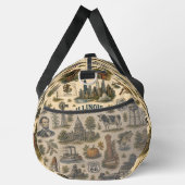 Illinois Route 66 Wochenend-Skyline Duffle Bag (Rechts)