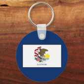 Illinois Schlüsselanhänger (Vorderseite)