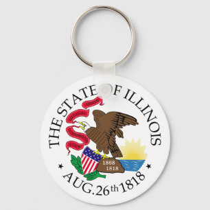 Illinois Schlüsselanhänger
