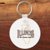 Illinois Schlüsselanhänger (Vorderseite)