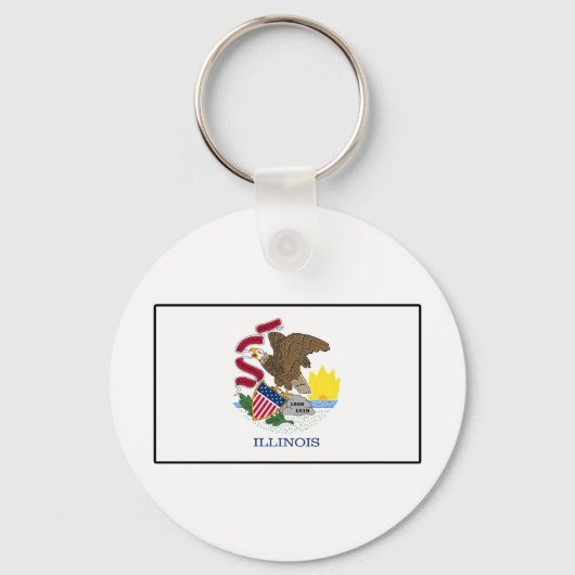 Illinois Schlüsselanhänger (Vorderseite)
