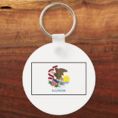 Illinois Schlüsselanhänger (Vorderseite)