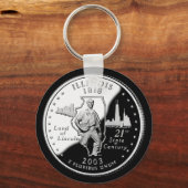 ILLINOIS SCHLÜSSELANHÄNGER (Vorderseite)