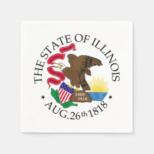 Illinois Serviette