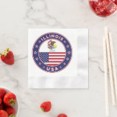 Illinois Serviette (Beispiel)