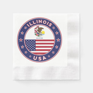 Illinois Serviette