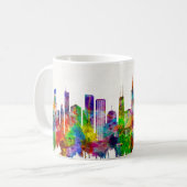 Illinois Skyline Kaffeetasse (Vorderseite Links)