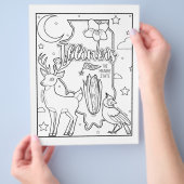 illinois Staat Form und Faktenfärbung Flyer (Hand)