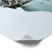 Illinois Staat Foto Einfügen und Ortsname Poster (Ecke)