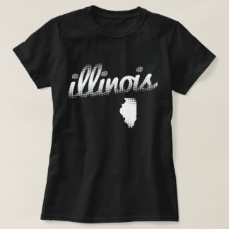 Illinois-Staat im Weiß T-Shirt