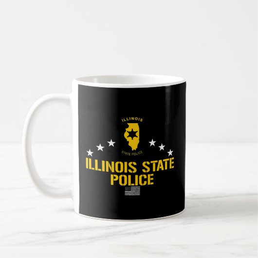 Illinois Staat Police Kaffeetasse (Links)