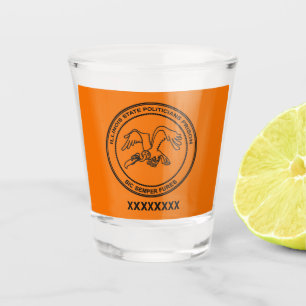 Illinois Staat Politische Gefangenschaft Schnapsglas