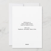 Illinois Staat Spaß Weihnachten (Rückseite)