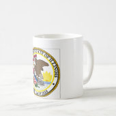 Illinois-Staats-Siegel Kaffeetasse (VorderseiteRechts)