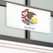 Illinois Staatsflagge Banner (Äußeres Gebäude)