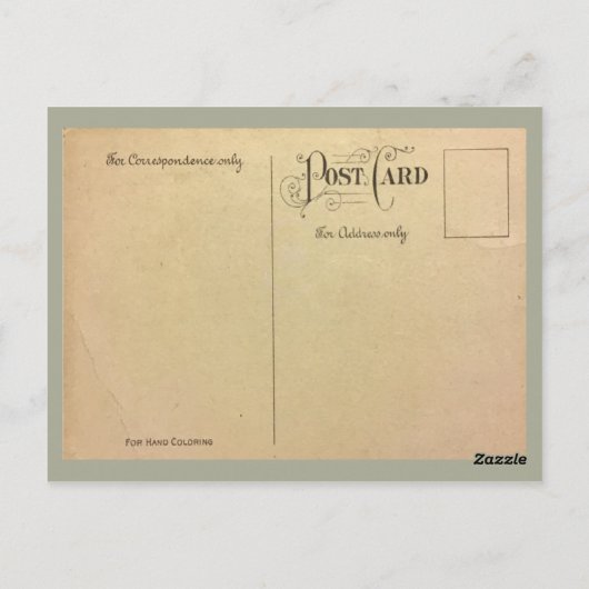 Illinois State Capital Building Postcard 1908 Postkarte (Rückseite)