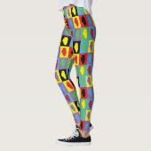 Illinois State Pride Pop Art Muster Leggings (Links)