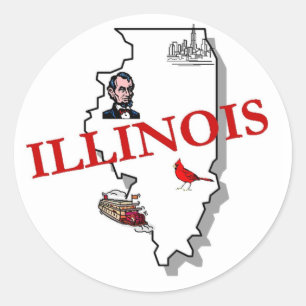 Illinois Sticker