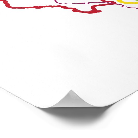 Illinois Stolz Poster (Ecke)