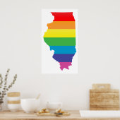 Illinois Stolz. Poster (Küche)