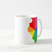 Illinois Stolz. Verworren. Kaffeetasse (VorderseiteRechts)