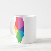 Illinois Stolz. Verworren. Kaffeetasse (Vorderseite Links)