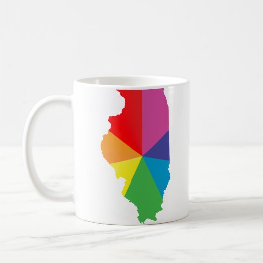 Illinois Stolz. Verworren. Kaffeetasse (Links)