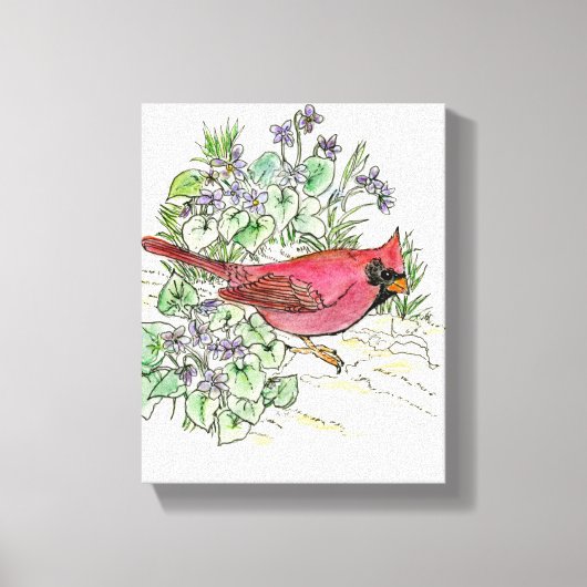 Illinois Stretched Canvas Print Leinwanddruck (Vorderseite)