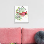 Illinois Stretched Canvas Print Leinwanddruck (Insitu (Wohnzimmer))