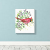 Illinois Stretched Canvas Print Leinwanddruck (Insitu (Holzboden))