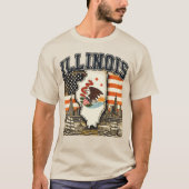 Illinois T-Shirt (Vorderseite)