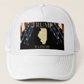 ILLINOIS TRUCKERKAPPE (Vorderseite)