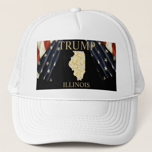 ILLINOIS TRUCKERKAPPE (Vorderseite)