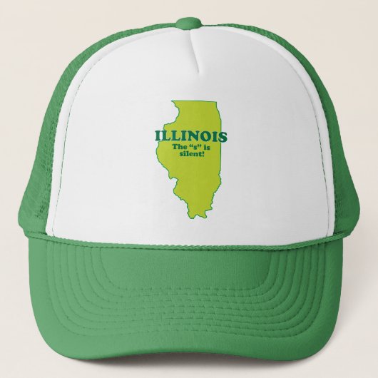 Illinois Truckerkappe (Vorderseite)